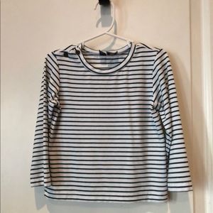 Green & White Busy Bees Long Sleeve Tee